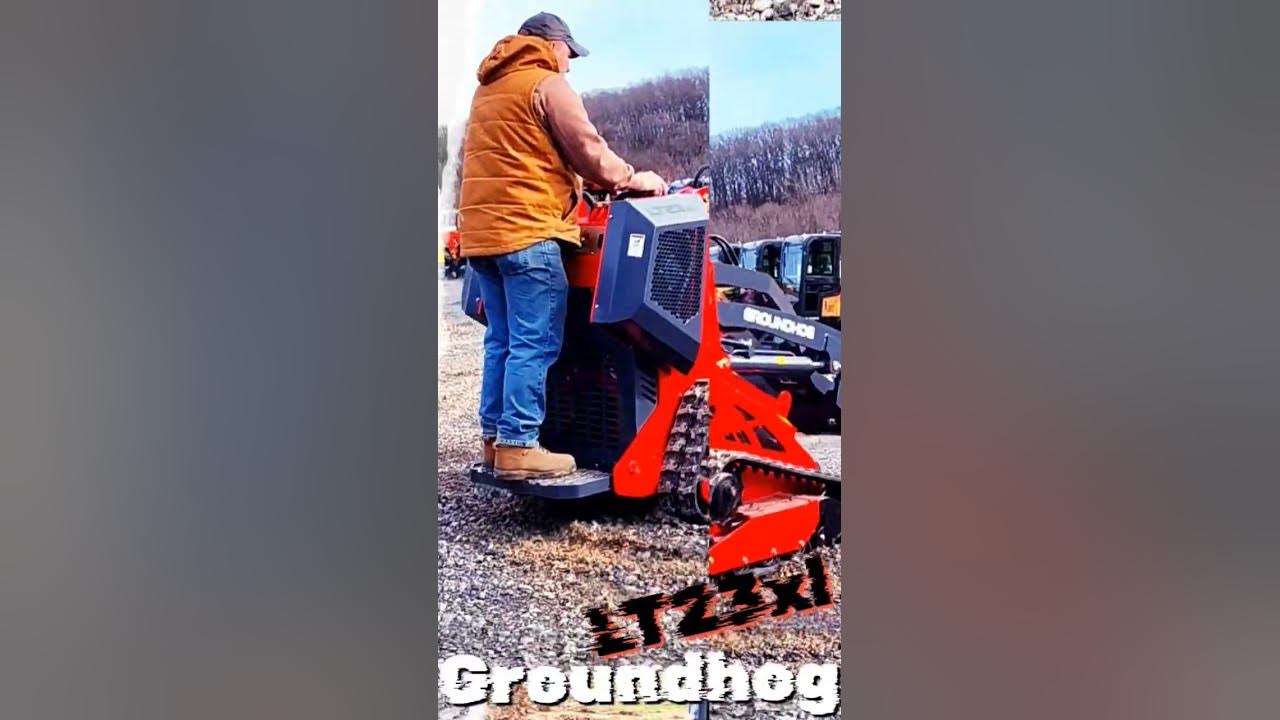 Get more done with The Groundhog LT23xl V-Twin powered Mini Skid Steer