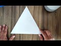 ORIGAMI: ¿Cómo construir un triángulo equilátero? ¿Cómo construir un tetraedro?