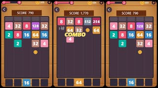 2048 Shoot & Merge Puzzle Mobile Game | Gameplay Android screenshot 5