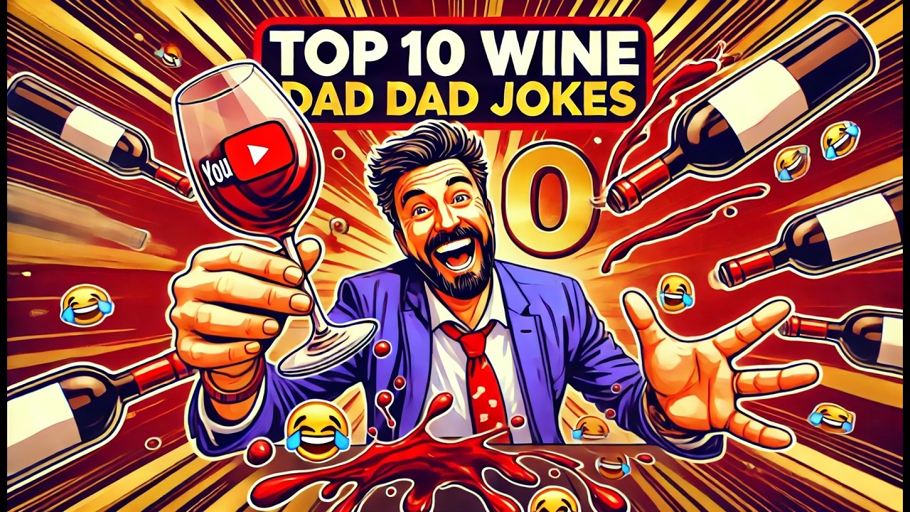Top 10 "Wine" Dad Jokes: "🍷 Wine Jokes That Age Like Fine Comedy! Get Ready to Sip and Laugh!"