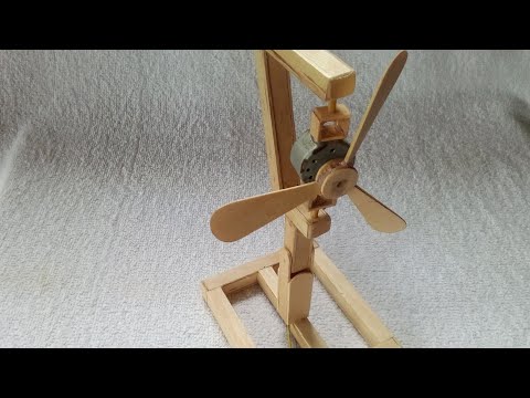 How to make Wonderful DIY mini electric fan