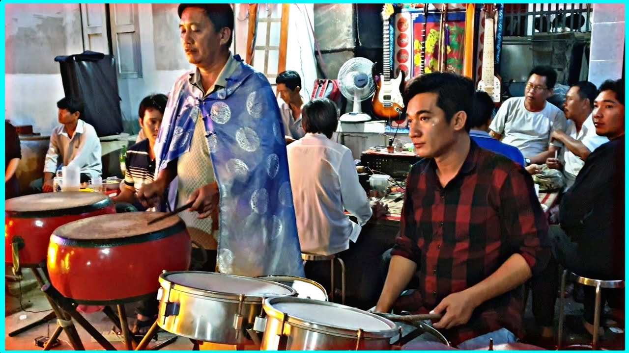 Nhạc lễ đánh tế xui gia - ban nhạc lễ đông người nhất Tiền Giang