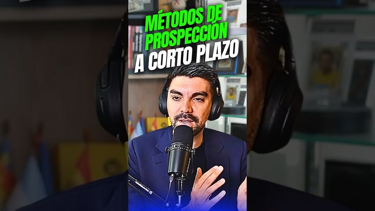 Métodos de prospección de corto plazo ✅🏋️‍♂️