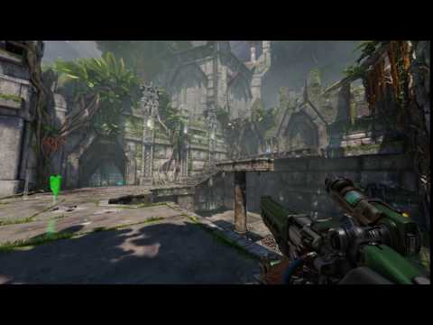 Quake Champions Weapons Demo Video - Rail Gun - Quake Champions Weapons Demo Video - Rail Gun