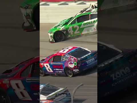 Busch vs Nemechek in Texas