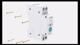 WIFI Smart Circuit Breaker energy meter 1P 63A DIN Rail for Smart Home wireless Remote Control Smart by prodigy thinker. . 31 views 11 months ago 1 minute, 46 seconds