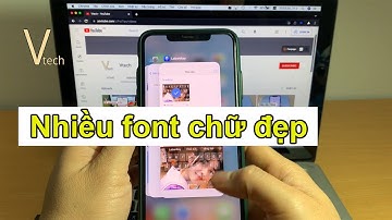 App thêm Font chữ đẹp Tiếng Việt cho iphone miễn phí - Vtech.