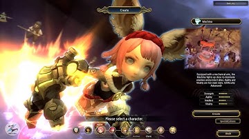 Dragon Nest - Character Creation Screen (2016) (New Classes/Dark Classes)