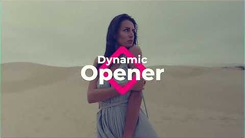 Premiere Pro Template: Colorful Multiscreen Slideshow + Free Font