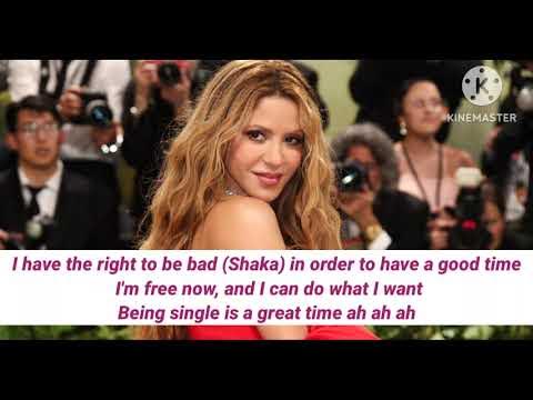 Shakira - Soltera ENGLISH LYRICS - YouTube