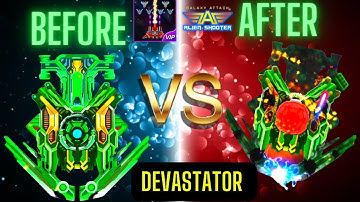 Galaxy Attack Alien Shooter | Confronting the Devastator Boss 35 By Zambario Gamers