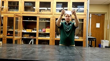 Terminal Velocity of a Coffee Filter