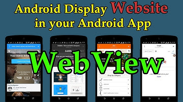 Android Webview Tutorial 2017 - How to Show Website in Android App