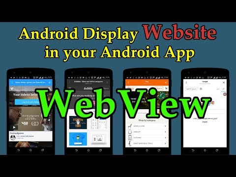 Android Webview Tutorial 2017 - How to Show Website in Android App