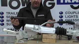 How to change a damper in a Bradley trailer coupling