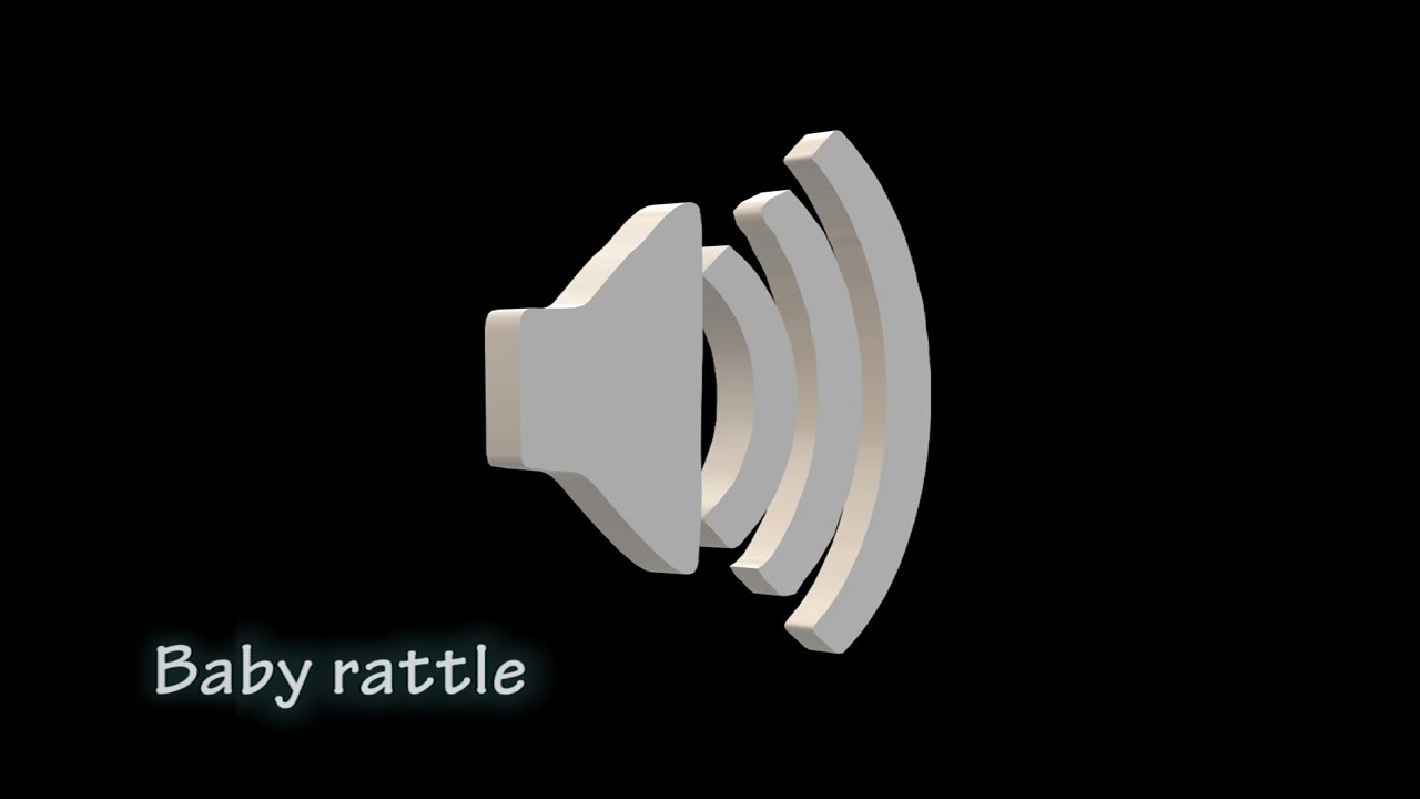Baby rattle sound YouTube
