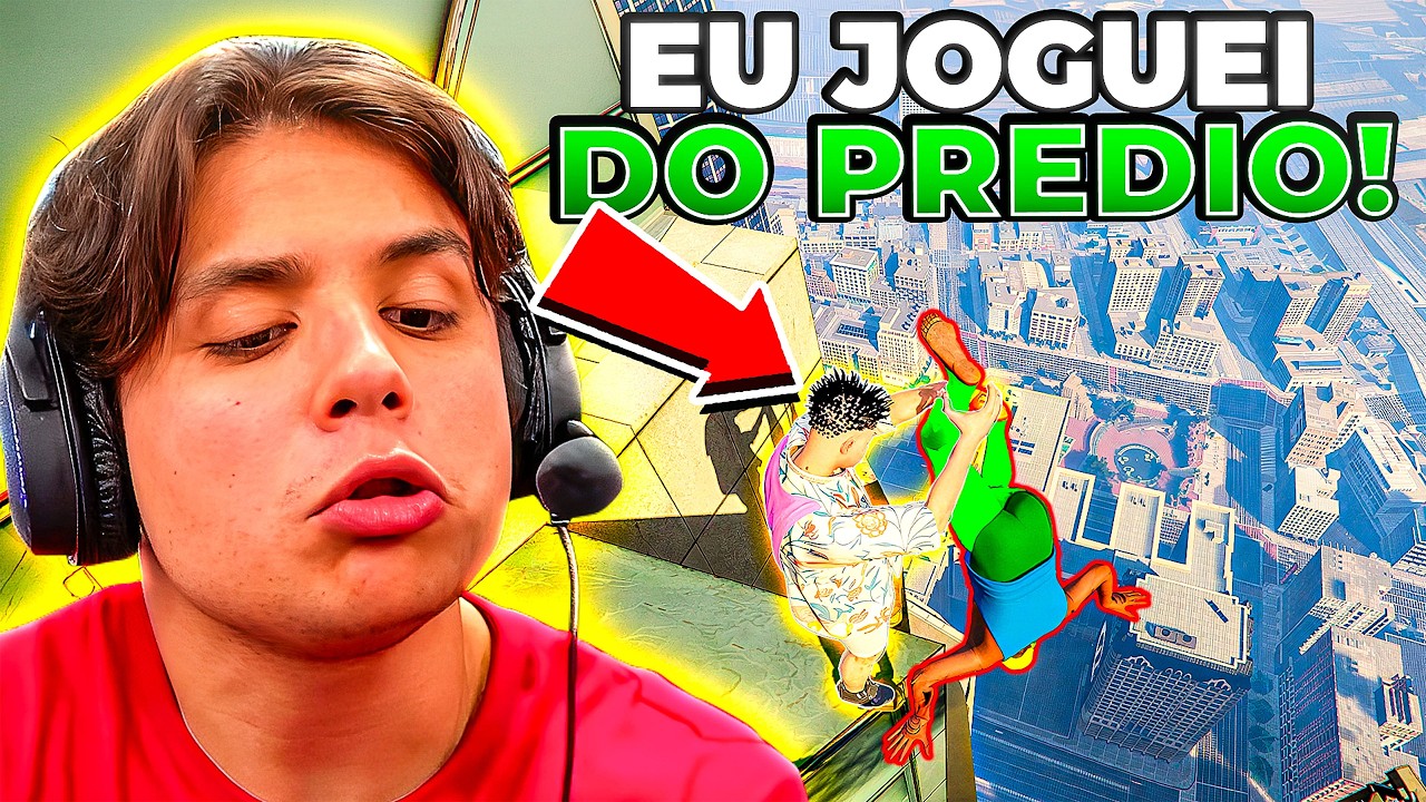 PAULINHO FOI R0UBADO e ELE se VINGOU no GTA RP! (Modder Clips)