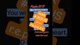 #Psalm 51:17 #GOD will not reject a broken and repentant #heart — Find #LOVE
