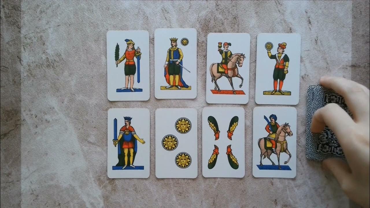 Giochi Da Fare In 3 Con Le Carte Napoletane SOMMA 8 con le carte NAPOLETANE - YouTube