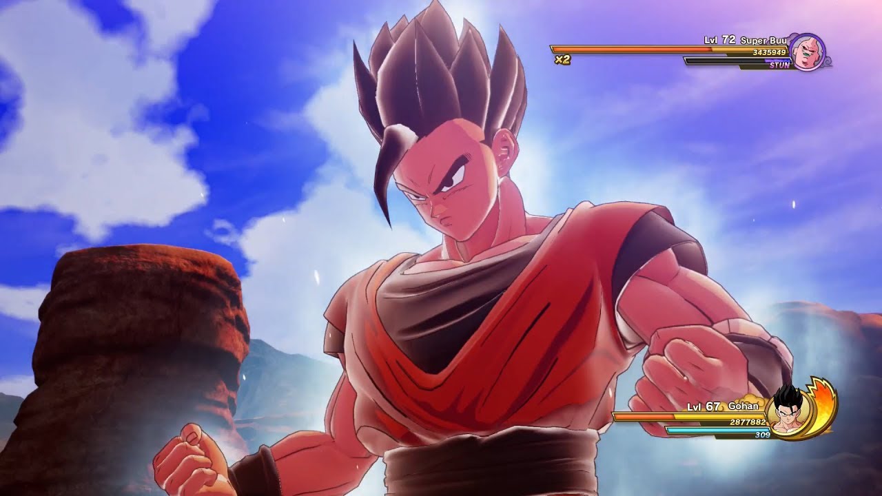 Dragon Ball Z : Kakarot - Ultimate Gohan Vs Super Buu - YouTube