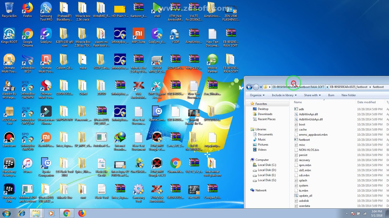 PANASONIC ELUGA A  FLASHING