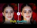 High quality 4k enhance || blur video ko 4k kaise banaye || 4k quality enhance in capcut ||