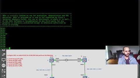 VLAN Access Lists or VACLs configuration
