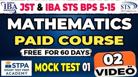 Math Numbers Mock Test 01 | 90% Students Fail | IBA, STS, JEST, JST Most Repeated Questions