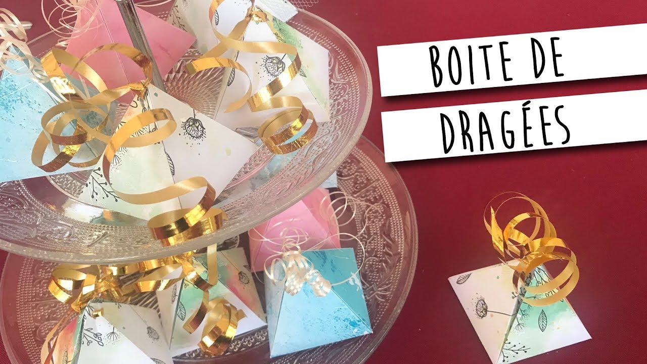 [ DIY # 9 ] : Boite à dragées facile ! ♡ - YouTube