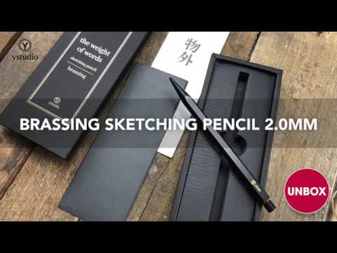ystudio Brassing Sketching Pencil - Black