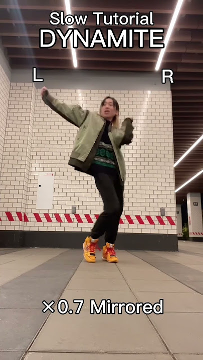 【Mirrored Slow Tutorial】BTS'DYNAMITE' #bts #btsarmy #dynamite #btsshorts