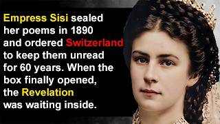 Empress Sisi Locked Her Own Words Away For 60 Years