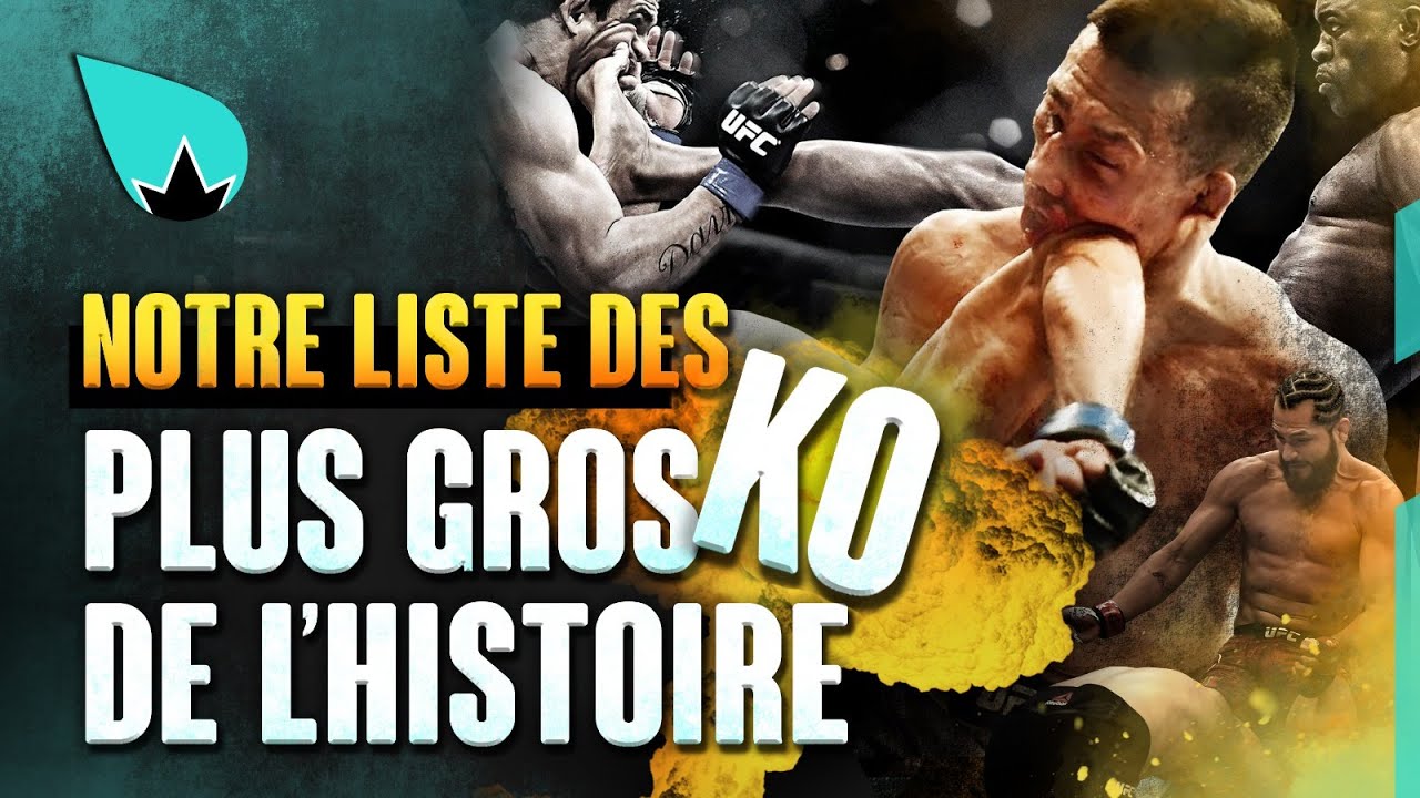 PLUS GROS KO DE L'HISTOIRE DU MMA LE WEEK-END DERNIER? Nos 6 plus gros