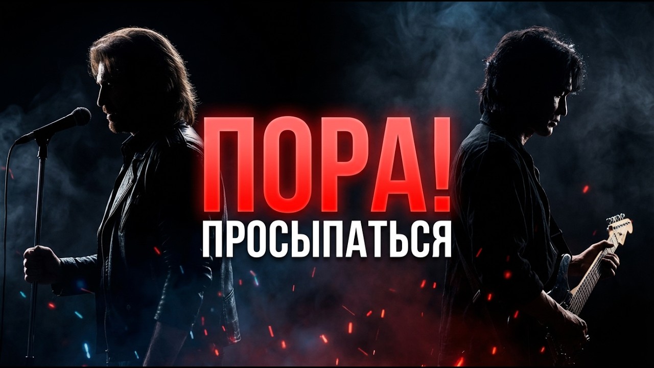 Пора просыпаться! Мини-концерт двух рок-героев. AVI & SUNO AI. #ai #рок #цой #тальков #нейроклип