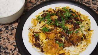 The authentic Indian Biryani   بـرياني هنـدي أصلي