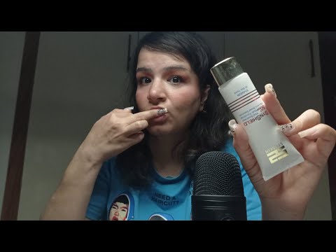 asmr doing your skincare for relaxing and sleeping#asmr