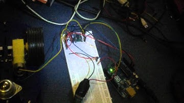 Arduino-controlled motor using TB6612FNG