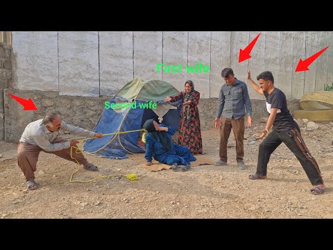 The first wife's brother returns from court and takes action against the second wife.