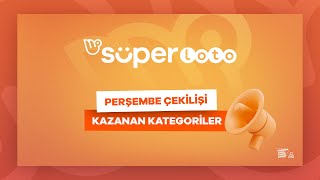 Süper Loto 27 Kasım 2025 Çekilişi No. 142 - Kazanan Kategoriler