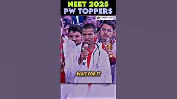 Wait For It - Reply Pura Gao Ko! 🤯NEET 2025 Topper! #shorts