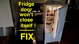 Fridge Door Won't Close Itself ● Easy Fix ! screenshot 5