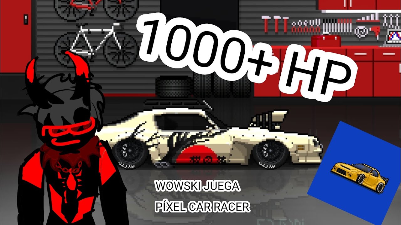 WOWSKI JUEGA PÍXEL CAR RACER (PRIMER GAMEPLAY) B)  