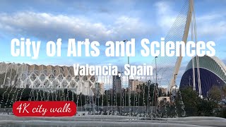 [4K] City of Arts and Sciences in Valencia / Spain