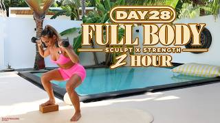 28 Day Sculpt X Strength Challenge Day 28 | Full Body Sculpt Workout 1hr