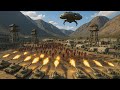 Alien Apocalypse at Military Base! T45, Starfighter Drone &amp; Jota Tank vs Xenomorph Horde | UEBS 2