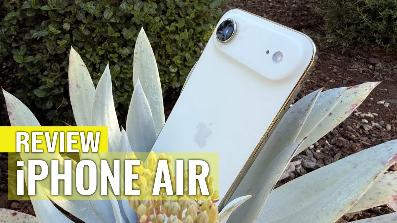 Обзор iPhone Air: Одна камера, никаких проблем