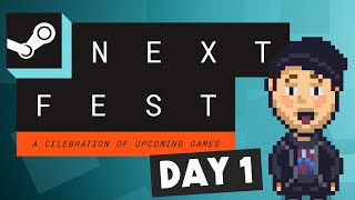 Steam Next Fest demos with Matt (Day 1)