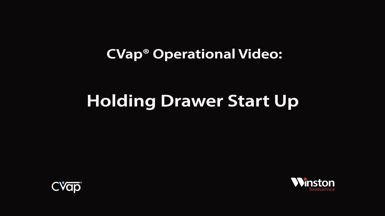 CVap Operational Video: Holding Drawer Start Up - YouTube