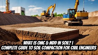 What is OMC & MDD in Soil  Complete Guide to Soil Compaction for Civil Engineers
