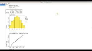 PSPP   Testing Normality